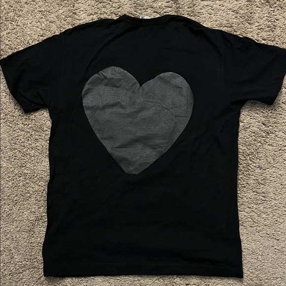 Comme des Garcons Black Play T-Shirt - Picture 3 of 4